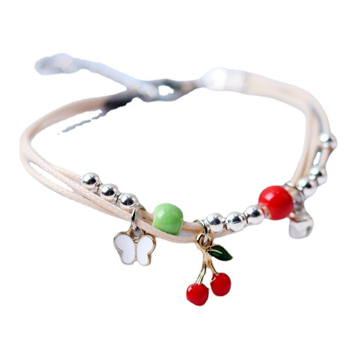 Wholesale Ceramic Moon Bay Bracelet Mini Cherry JDC-BT-YXH014