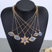 Jewelry WholesaleWholesale alloy new multi-layer pendant necklace women MOQ≥3 JDC-NE-GSYS013 Necklaces 伊尚 %variant_option1% %variant_option2% %variant_option3%  Factory Price JoyasDeChina Joyas De China