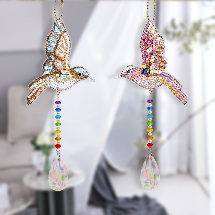 Wholesale DIY Diamond Painting Full Diamond Butterfly Pendant MOQ≥2 JDC-DC-JSen003