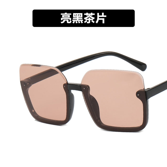 Jewelry WholesaleWholesale large frame thin anti ultraviolet Sunglasses JDC-SG-PLS043 Sunglasses 普琳丝 %variant_option1% %variant_option2% %variant_option3%  Factory Price JoyasDeChina Joyas De China