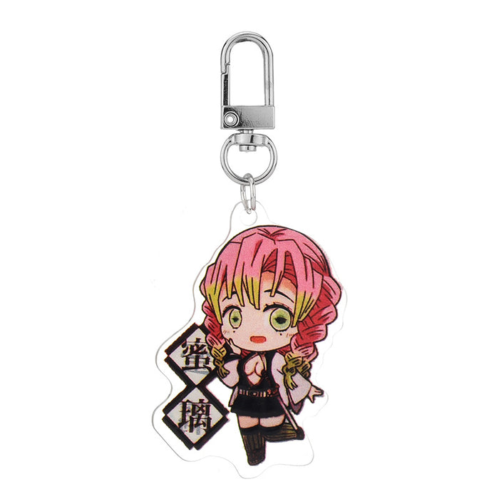 Wholesale acrylic keychain bag pendant (M) JDC-KC-YPin015