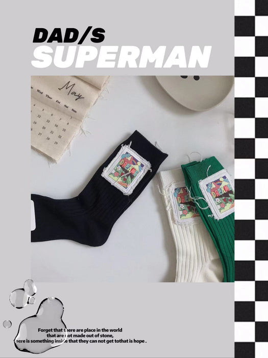 Wholesale Socks Cotton Cartoon Cloth Socks JDC-SK-XuXu006