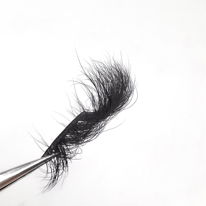 Wholesale Mink Hair False Eyelashes Thick Cross Eyelashes MOQ≥3 JDC-EY-XLin004