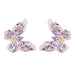 Jewelry WholesaleWholesale color zircon 925 silver needle stereo butterfly stud earrings JDC-ES-LYu001 Earrings 米萌 %variant_option1% %variant_option2% %variant_option3%  Factory Price JoyasDeChina Joyas De China