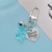 Jewelry WholesaleWholesale cute bear bell pendant girl heart metal keychain JDC-KC-Yaoyun016 Keychains 瑶韵 %variant_option1% %variant_option2% %variant_option3%  Factory Price JoyasDeChina Joyas De China