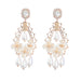 Jewelry WholesaleWholesale white pearl tassel earrings JDC-ES-JL931 Earrings 氿乐 %variant_option1% %variant_option2% %variant_option3%  Factory Price JoyasDeChina Joyas De China