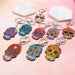 Jewelry WholesaleWholesale acrylic skull color keychain for halloween JDC-KC-LYan001 Keychains 翌焱 %variant_option1% %variant_option2% %variant_option3%  Factory Price JoyasDeChina Joyas De China