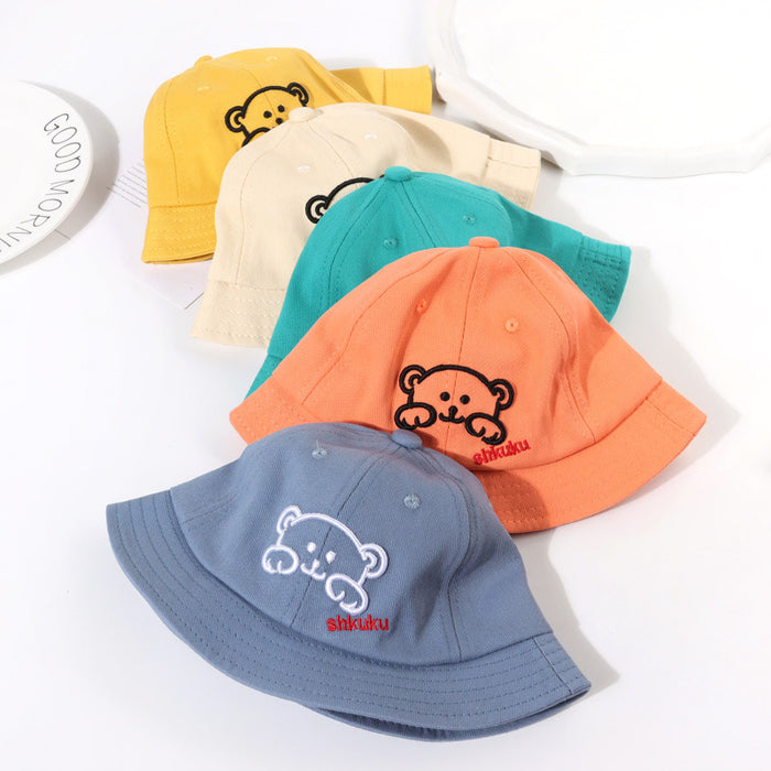 Jewelry WholesaleWholesale Kids Cotton Sun Hat Bucket Hat JDC-FH-ShuaiR001 Fashionhat 帅睿 %variant_option1% %variant_option2% %variant_option3%  Factory Price JoyasDeChina Joyas De China