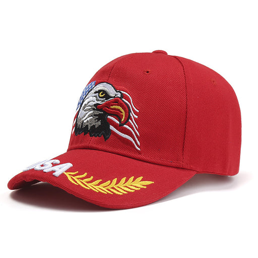 Jewelry WholesaleWholesale wheat ear usa men and women shade duck tongue eagle baseball hat JDC-FH-WenR014 Fashionhat 予画 %variant_option1% %variant_option2% %variant_option3%  Factory Price JoyasDeChina Joyas De China