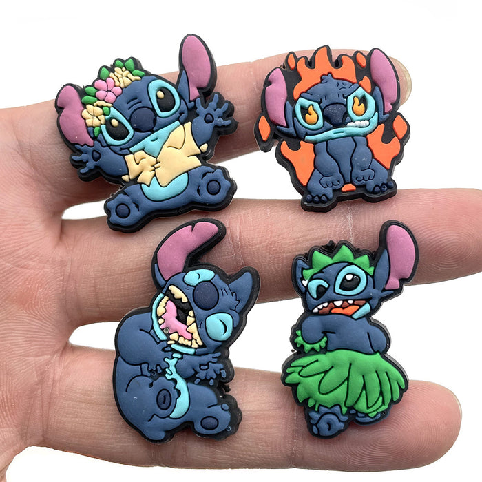 Wholesale Random 10pcs Cartoon Cute PVC DIY Accessories Croc Charms (M) JDC-CCS-WanX013