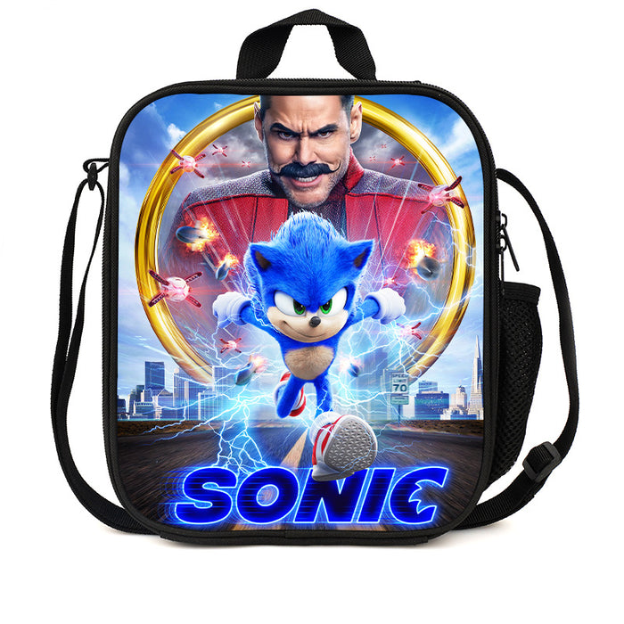 Wholesale student insulated lunch bag portable cartoon lunch bag JDC-HB-Zhengq001