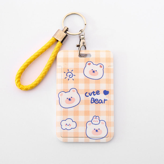 Jewelry WholesaleWholesale Cute Cartoon Plastic Card Holder Keychain JDC-KC-Gangs001 Keychains 港升 %variant_option1% %variant_option2% %variant_option3%  Factory Price JoyasDeChina Joyas De China