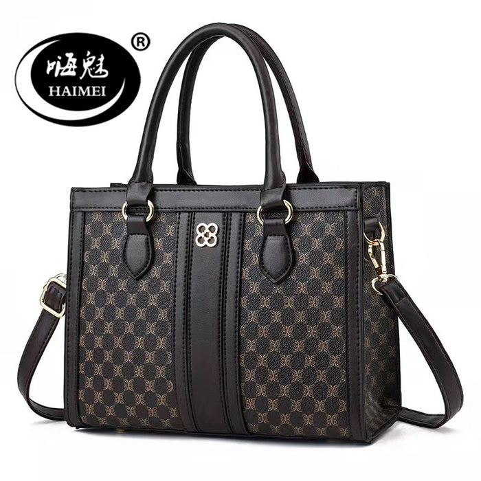 Wholesale Shoulder Bag PU Printing Handbag Diagonal Cross (F) JDC-SD-haim005