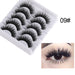 Jewelry WholesaleWholesale 5 pairs of 3D mink false eyelashes JDC-EY-XuQ001 Eyelashes 徐芹 %variant_option1% %variant_option2% %variant_option3%  Factory Price JoyasDeChina Joyas De China