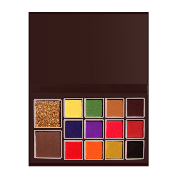 Jewelry WholesaleWholesale 14-color pearlescent matte eyeshadow palette easy to color without dizziness JDC-EY-HongX003 eyeshadow 弘萱 %variant_option1% %variant_option2% %variant_option3%  Factory Price JoyasDeChina Joyas De China