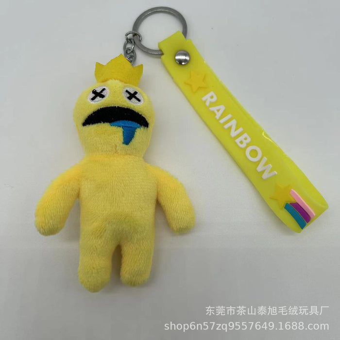 Wholesale Keychains Soft Toy Rainbow Cute Cartoon (M) MOQ≥5 JDC-KC-TaiXu001