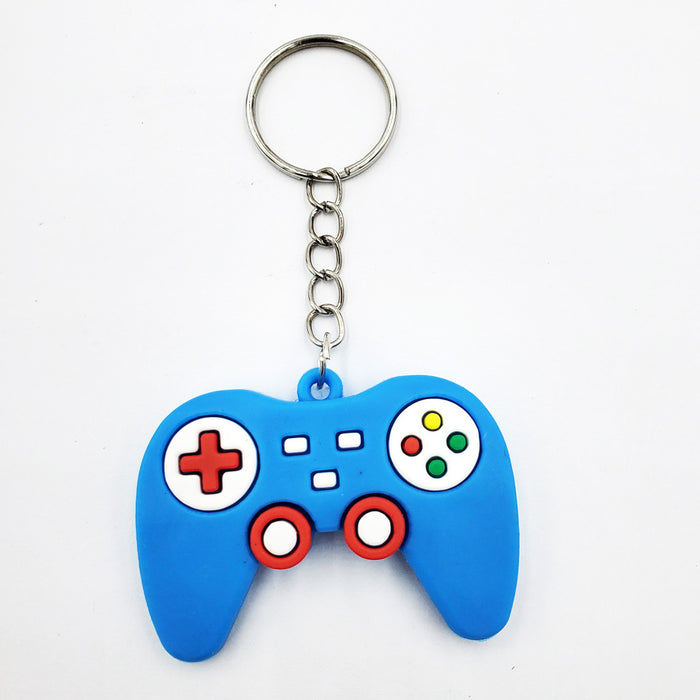 Jewelry WholesaleWholesale Mini Gamepad Keyboard PVC Metal Cartoon Keychain JDC-KC-DY013 Keychains 帝雁 %variant_option1% %variant_option2% %variant_option3%  Factory Price JoyasDeChina Joyas De China