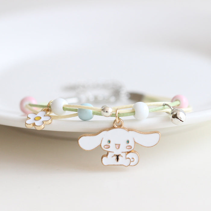 Wholesale Bracelet Alloy Ceramic Cartoon Cute Hand Strap MOQ≥2 (S) JDC-BT-YiXiang003