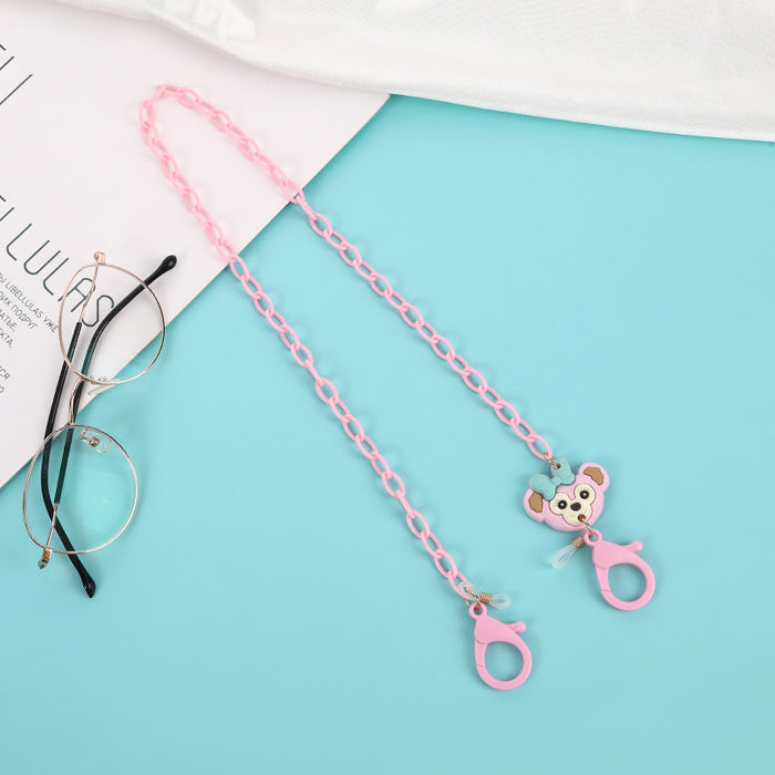 Jewelry WholesaleWholesale glasses chain neck anti loss rope acrylic lanyard keychain JDC-KC-ZhiL001 Keychains 致领 %variant_option1% %variant_option2% %variant_option3%  Factory Price JoyasDeChina Joyas De China