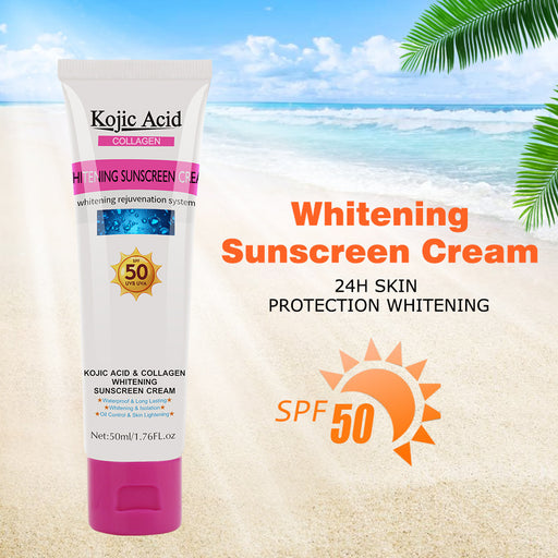 Jewelry WholesaleWholesale kojic acid UV protection moisturizing brightening 50g sunscreen JDC-SC-LFB001 Sunscreen 丽肤宝 %variant_option1% %variant_option2% %variant_option3%  Factory Price JoyasDeChina Joyas De China