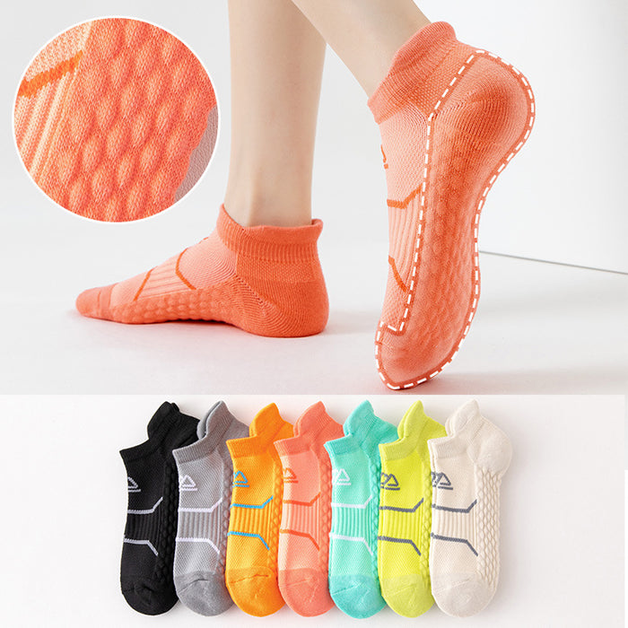 Wholesale Professional Running Socks Mesh Towel Bottom 3D Massage Granules JDC-SK-ManP003