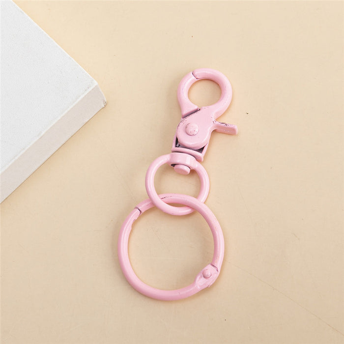 Wholesale Lobster Clasp Keychain Bulk Alloy DIY MOQ≥2 JDC-KC-HeYu009