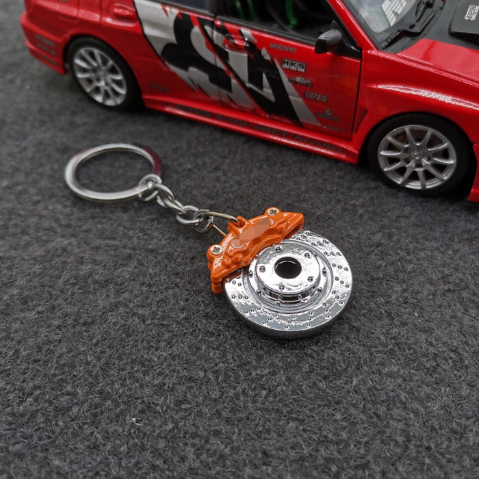 Wholesale Brake Disc Caliper Zinc Alloy Car Keychain MOQ≥3 JDC-KC-WeiJ005