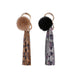 Jewelry WholesaleWholesale leopard lanyard hair ball tassel PU leather keychain JDC-KC-JM028 Keychains 杰米 %variant_option1% %variant_option2% %variant_option3%  Factory Price JoyasDeChina Joyas De China