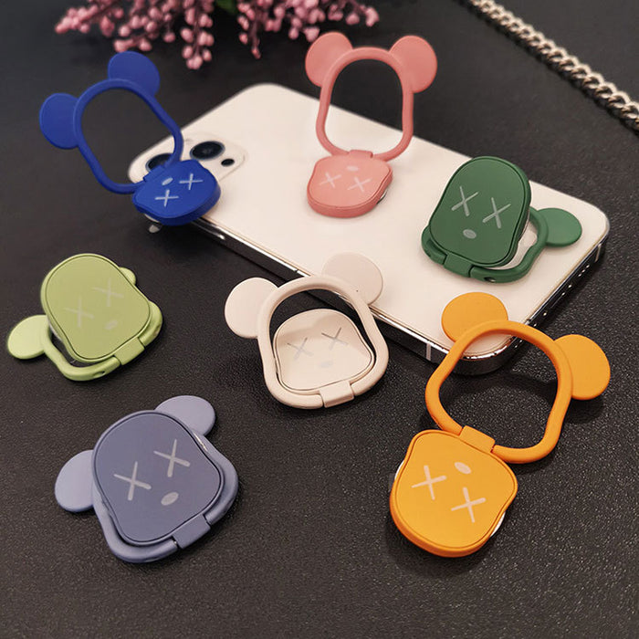 Wholesale Mobile Phone Holder Violent Bear Ring Buckle Car Magnetic Suction MOQ≥20 JDC-PS-LJH001