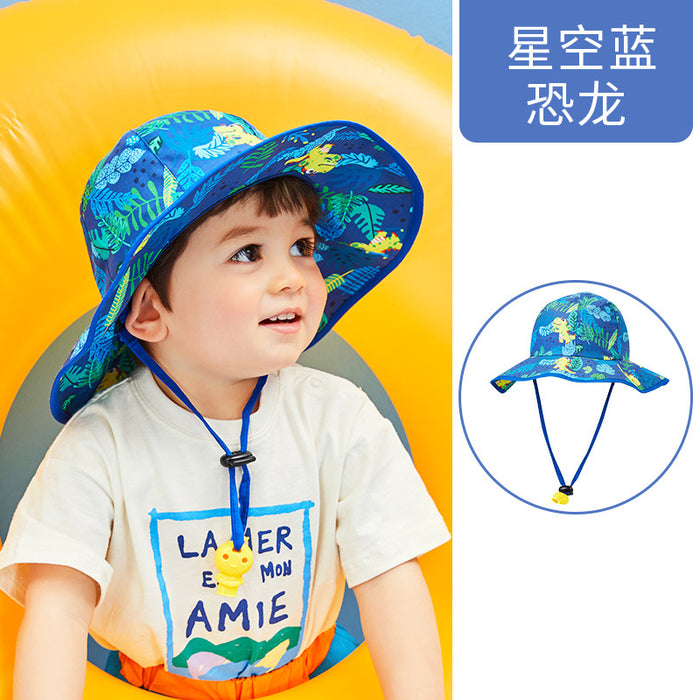 Wholesale Lemon Baby Kids Sunscreen Bucket Hat UV Protection JDC-FH-LM001