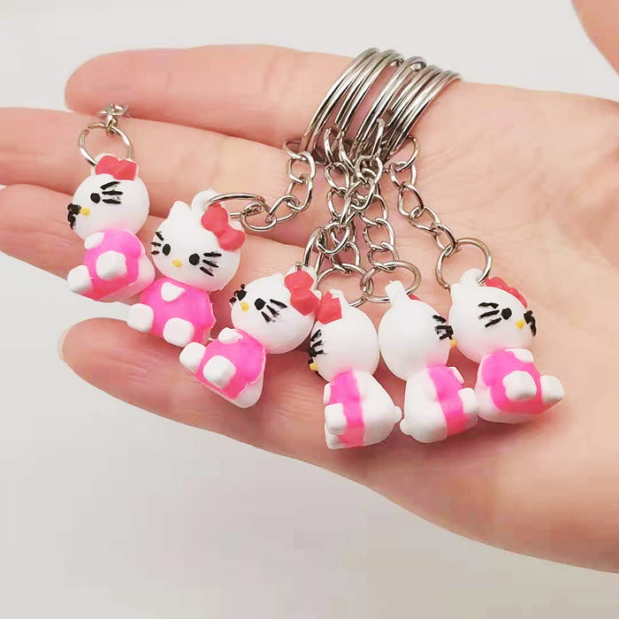 Wholesale keychain pvc cartoon bag pendant mini style MOQ≥2 JDC-KC-XiangY016