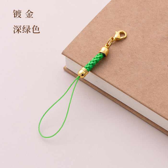 Wholesale Keychain Iron Polyester Handmade Material Accessories Lanyard 10pcs JDC-KC-JuZ002