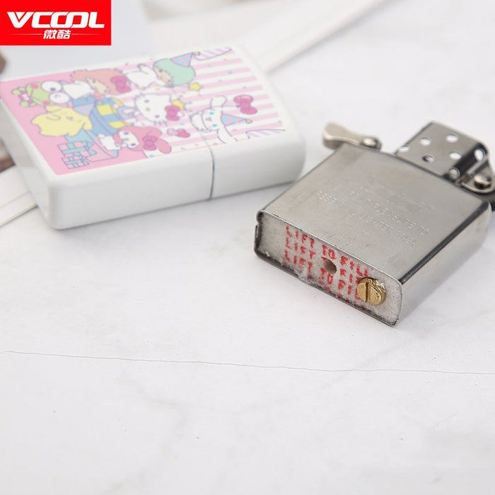 Wholesale Lighter Case Iron Cute Cartoon Pattern MOQ≥2  (S) JDC-LC-WKu003