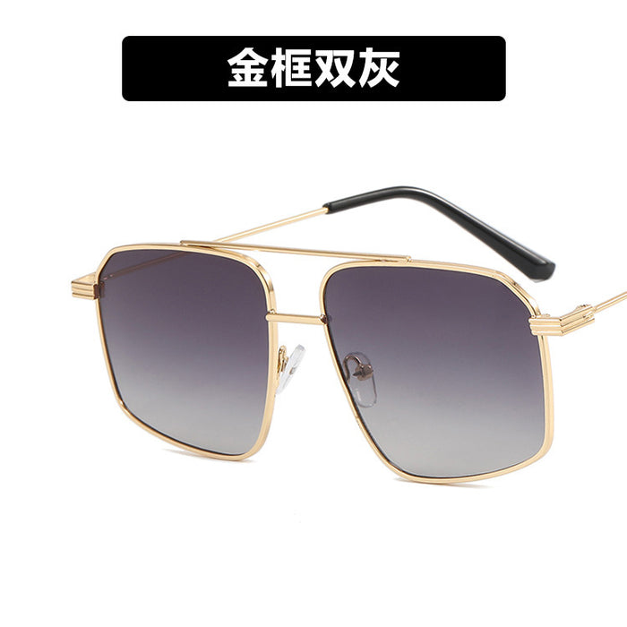 Wholesale Sunglass Resin Lens Metal Frame JDC-SG-PLS094