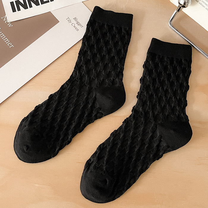 Wholesale Sock Cotton Sweat Absorbing Socks Bubble Socks MOQ≥2 JDC-SK-CYu022