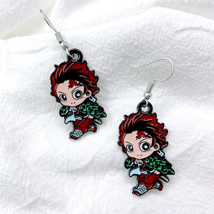 Wholesale Earrings Alloy Anime MOQ≥2 JDC-ES-FuSu014