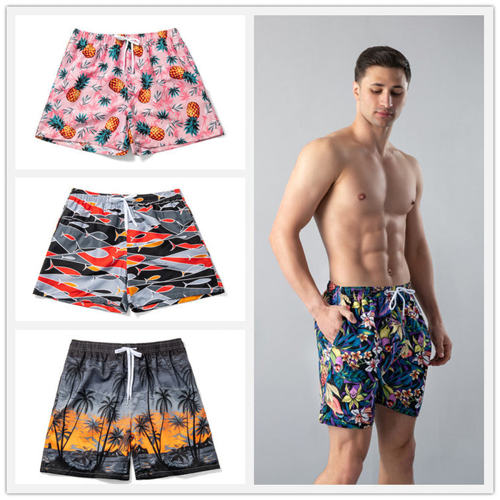 Wholesale Couple Beach Pants Men Quick Dry Casual Sports Shorts JDC-SW-Xsl003