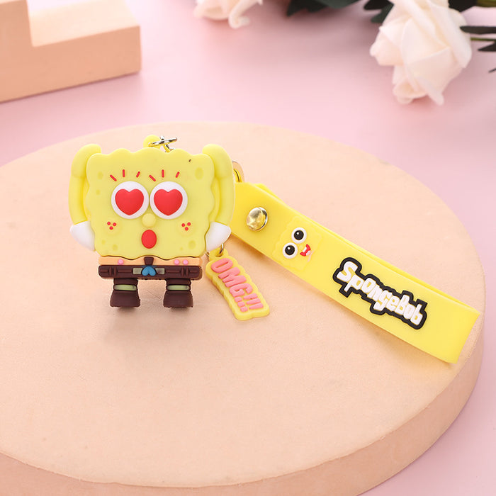 Wholesale Keychain Silicone Cute Cartoon Pendant MOQ≥2 (M) JDC-KC-ZhenT003