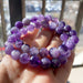 Jewelry WholesaleWholesale Fantasy Amethyst Bracelet Single Circle Bracelet JDC-BT-BaiM004 Bracelet 百慕 %variant_option1% %variant_option2% %variant_option3%  Factory Price JoyasDeChina Joyas De China