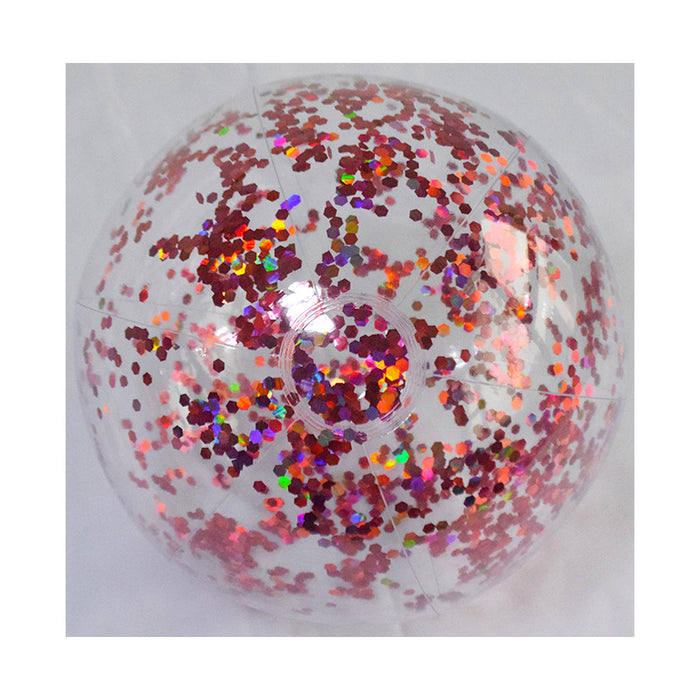 Wholesale PVC Sequin Beach Ball Sequin Inflatable Ball Playing Water Toys JDC-FT- myang002