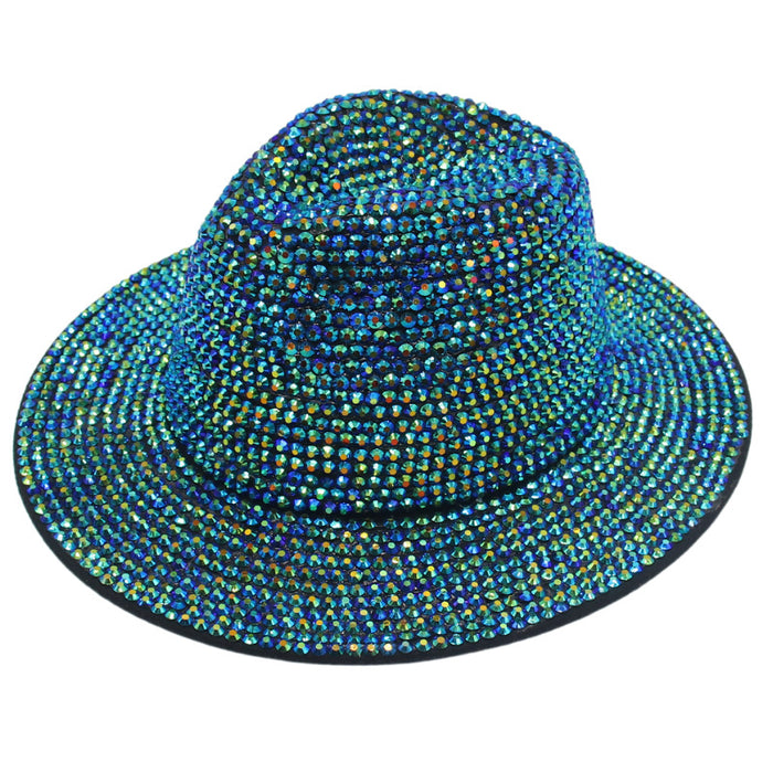 Wholesale Rhinestone Cotton Jazz Hat JDC-FH-HanDi006