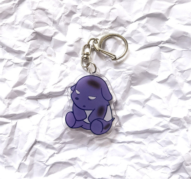 Wholesale Keychain Acrylic Cute Cartoon Pendant MOQ≥2 (S) JDC-KC-ChuangYin002