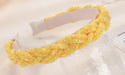 Jewelry WholesaleWholesale sequin twist braided hair band JDC-HD-Pengl002 Headband 朋来 %variant_option1% %variant_option2% %variant_option3%  Factory Price JoyasDeChina Joyas De China