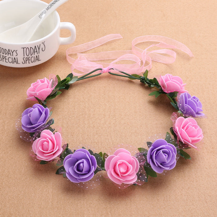 Wholesale Headband Bohemian Plastic JDC-HD-Kuhua007