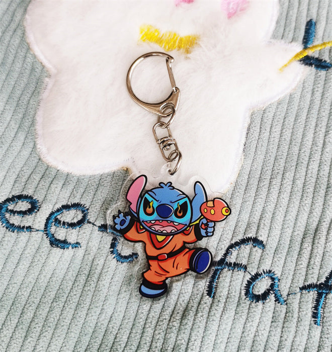 Wholesale Cartoon Acrylic Cute Keychain (M) MOQ≥2 JDC-KC-FPai001