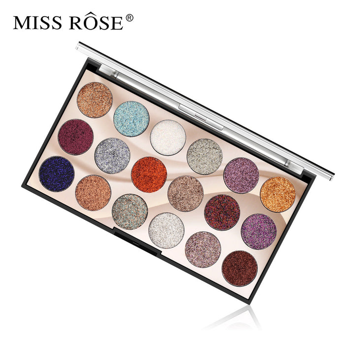 Wholesale 18 Colors Glitter Glitter Highlight Eyeshadow Palette MOQ≥3 JDC-EY-MR002