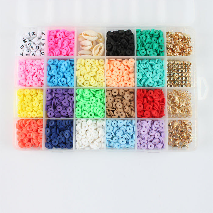 Wholesale 24 Grid DIY Clay Bead Bracelet Set MOQ≥2 JDC-DIY-AoF002