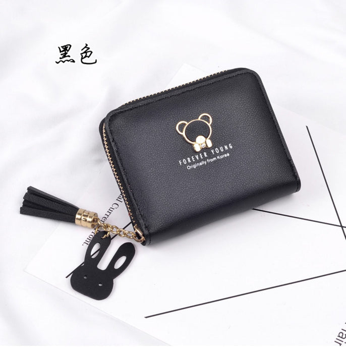 Jewelry WholesaleWholesale cute bear zipper wallet coin purse JDC-WT-BaoD004 Wallet 包东 %variant_option1% %variant_option2% %variant_option3%  Factory Price JoyasDeChina Joyas De China