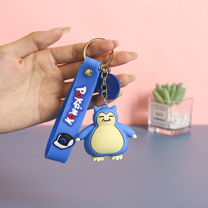 Wholesale Keychains PVC Cartoon Cute Figure MOQ≥2 JDC-KC-XHuang002