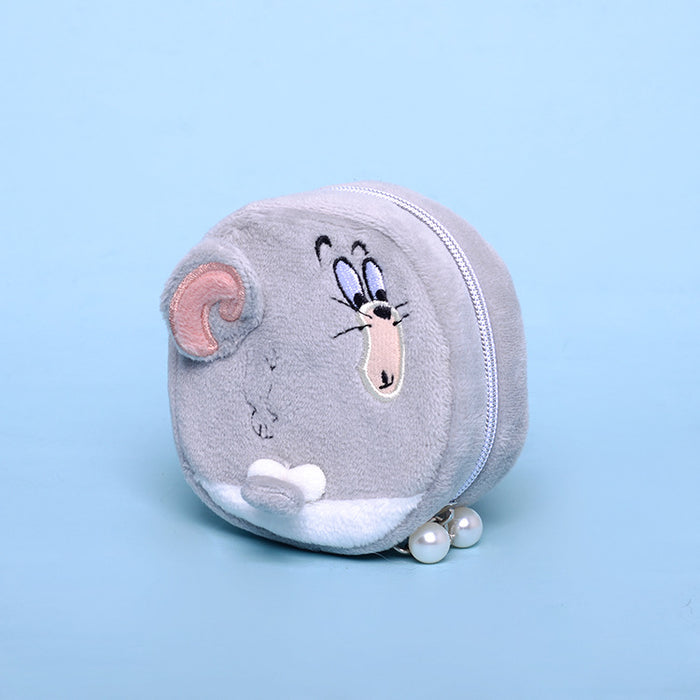 Wholesale Wallet PP Cotton Cute Cartoon Plush Small Clip Buckle Coin Purse (M) JDC-WT-Tianx004